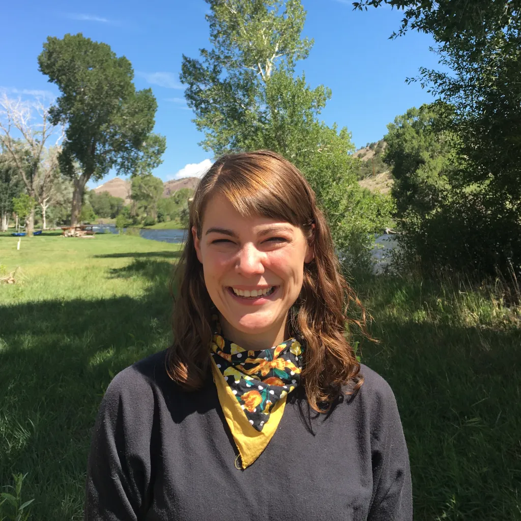 Das Hauser Construction Custom Home Builder in Salida -photo of Rebecca Hauser outside